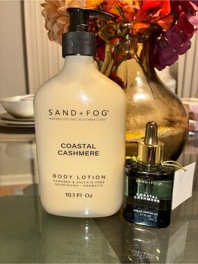 Sand and Fog Coastal Cashmere set